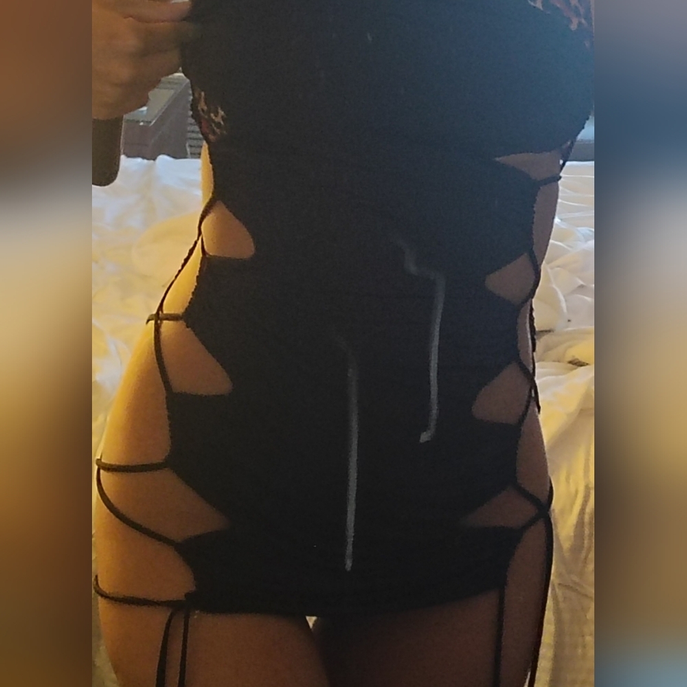 Black Cutout Dress